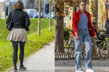 Atraktivne dame u susjednom gradu: Kratka haljinica i crveni sako nisu prošli nezapaženo