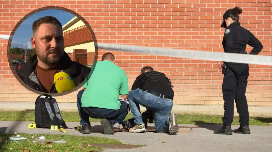 Doznajemo stanje ubodenog dječaka! Vatrogasci su oprali krv ispred škole: 'Bila je zezancija...'