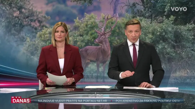 Jelen panično bježao po tračnicama u Zagrebu, krenula potjera