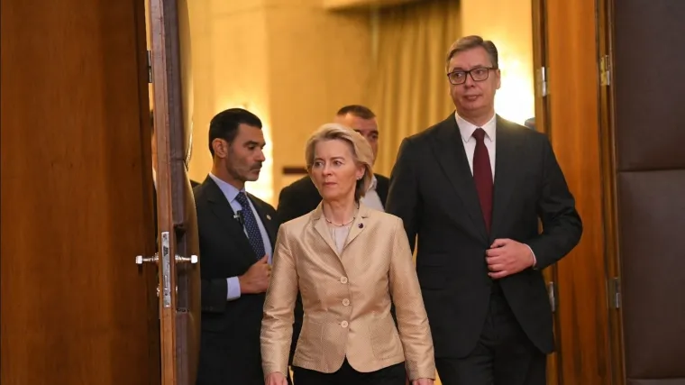 Ursula razmontirala Vučića usred Beograda: 'Gospodine predsjedniče...'