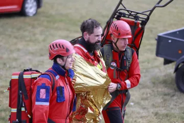 Dramatični prizori spašavanja na istoku Hrvatske: Požar na brodu, dim i panika