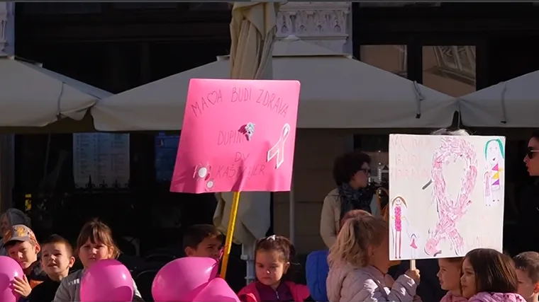 Mališani u akciji 'Mama budu zdrava': Emotivna poruka djece u borbi protiv raka dojke