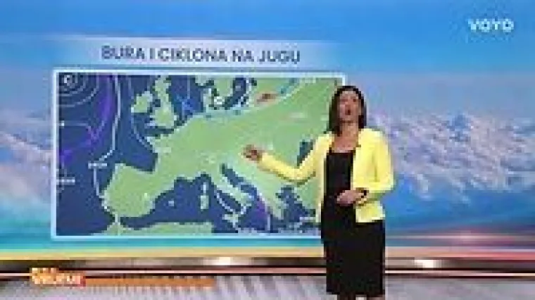 Stigla ciklona s oblacima i kišom, meteorologinja otkrila što nas čeka za vikend