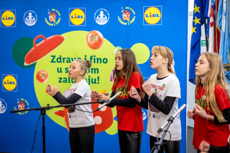 Lidl Hrvatska partner projekta „Zdravo i fino“ za promicanje zdravih navika djece