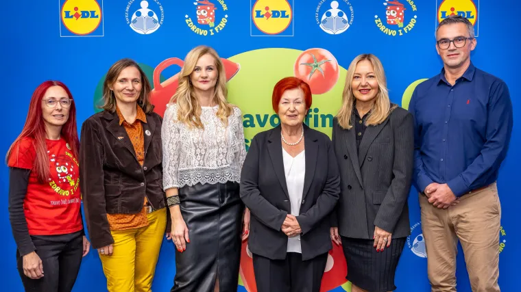Lidl Hrvatska partner projekta „Zdravo i fino“ za promicanje zdravih navika djece