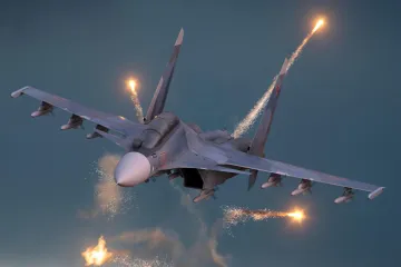 Rusi srušili vlastiti borbeni avion iznad Krima: Pilot živ izgorio u buktinji