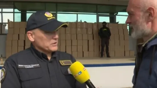 Fora je zaslužna za otkriće cigareta vrijednih četiri milijuna eura na Bregani