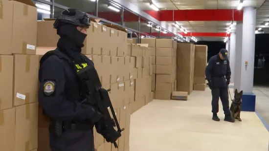 S carine otkrili kako je izgledala rekordna zapljena cigareta: 'Roba nije vješto skrivena'