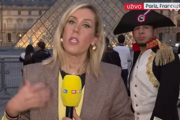Francuski gardist upao našoj reporterki u kadar: Pazite što je zatim napravio
