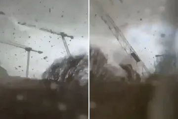 Apokaliptična snimka: Pogodio ih silovit vjetar, jedna osoba poginula, nošeni krovovi...