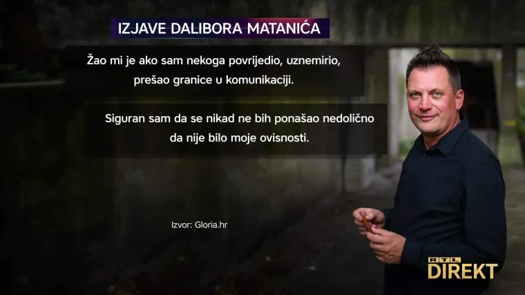 Niti se ispričao niti je preuzeo odgovornost. Direkt doznaje: Protiv Matanića podignute 4 kaznene prijave