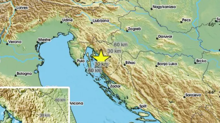 Potres pogodio Kvarner: 'Mislio sam prvo da brat na katu pomiče fotelju. Wow'