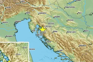 Potres pogodio Kvarner: 'Mislio sam prvo da brat na katu pomiče fotelju. Wow'