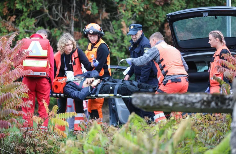 Prizori s mjesta strašne nesreća u Zagorju: Više ozlijeđenih, stigao i helikopter hitne pomoći