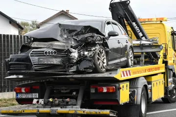 Krš i lom na istoku Hrvatske: Sudar kod graničnog prijelaza, četvero ozlijeđenih