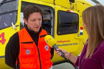 Liječnik iz medicinskog helikoptera: 'Dobrom pilotu potreban je promjer elisa da Žućo sleti'