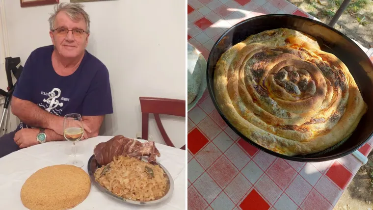 Marin s broda Tuna dao nam je recepte za soparnik i makarune sa sirom: 'Fantazija'