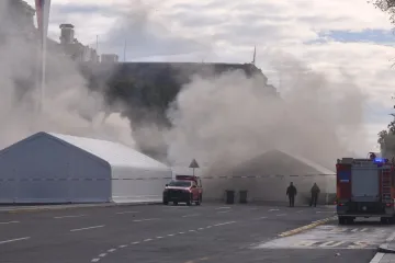Pucnjava ispred Ćacilenda u Beogradu izazvala požar: Jedan uhićen, drugi ranjen