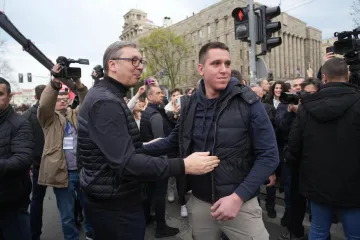 Sin Aleksandra Vučića pojavio se u javnosti: Povezivali ga sa srpskim podzemljem, a otac ga naravno - branio