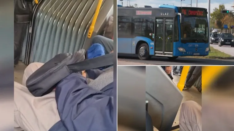Stariji perverznjak hara po ZET-ovim autobusima, javila nam se žena koja ga je snimila: 'Tad sam vidjela njegovu...'