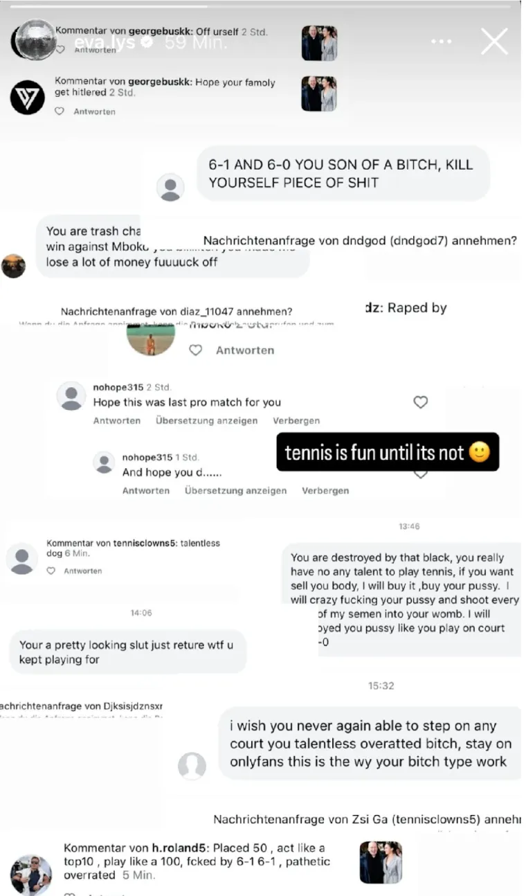 Mlada tenisačica objavila poruke koje lede krv u žilama: 'Ubij se, smeće'