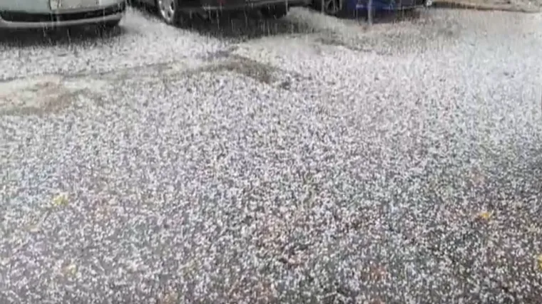 Žestoka tuča u srcu Trešnjevke pala iz 'vedra neba'