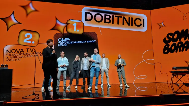 Platforma Voyo osvojila prestižnu digitalnu nagradu SoMo Borac: Čestitke ekipi!