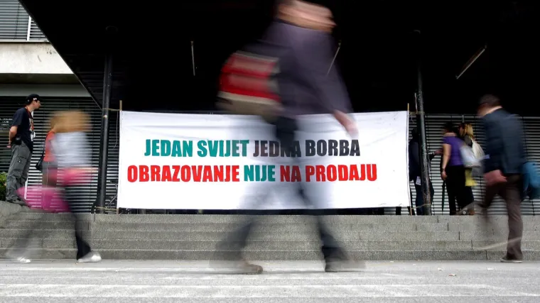 Studenti Filozofskog nastavljaju borbu: 'Bez obzira na pokušaje zastrašivanja i represije'