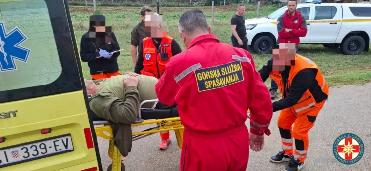 Osam članova HGSS-a spašavalo lovca kod Drniša: 'Primili smo poziv od njegova prijatelja...'