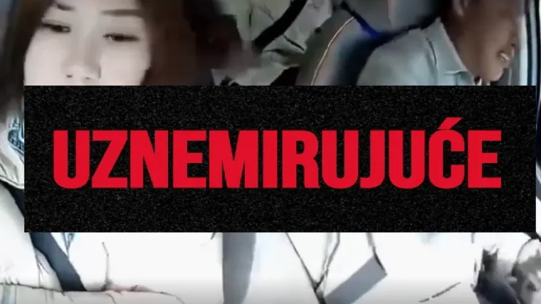 Zastrašujuća snimka nesreće: Vozač 30 sekundi gledao u mobitel pri brzini od 121 km/h