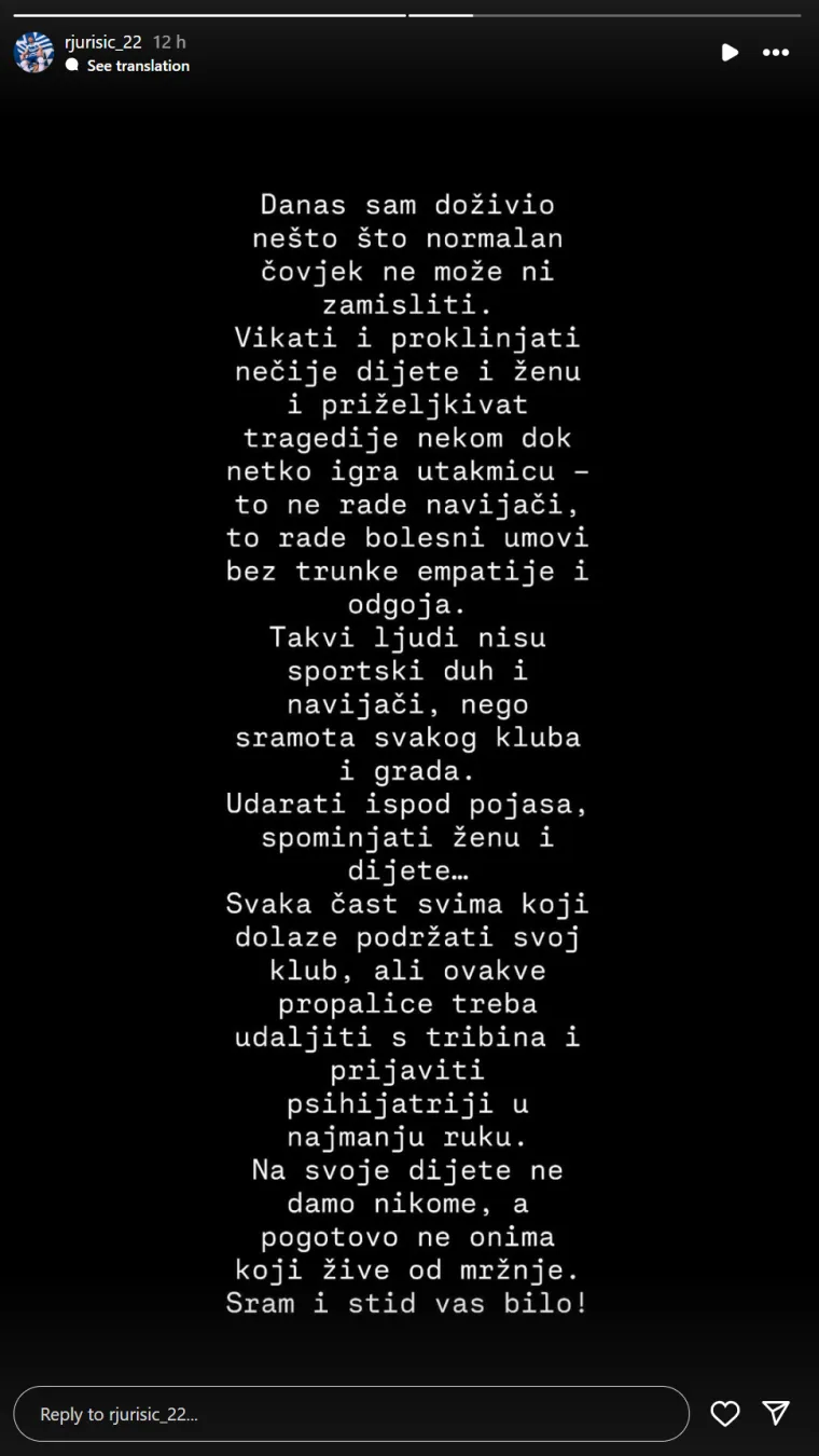 Tužna hrvatska stvarnost! Igrač Osijeka ogorčen zbog uvreda s tribina: 'Na svoje dijete ne dam'