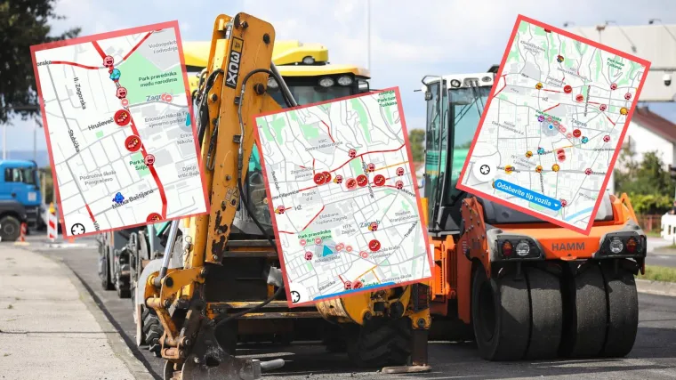 Prometni kolaps u Zagrebu: 'Sedam kilometara vozim sat vremena! Mogla sam do Kutine stići'