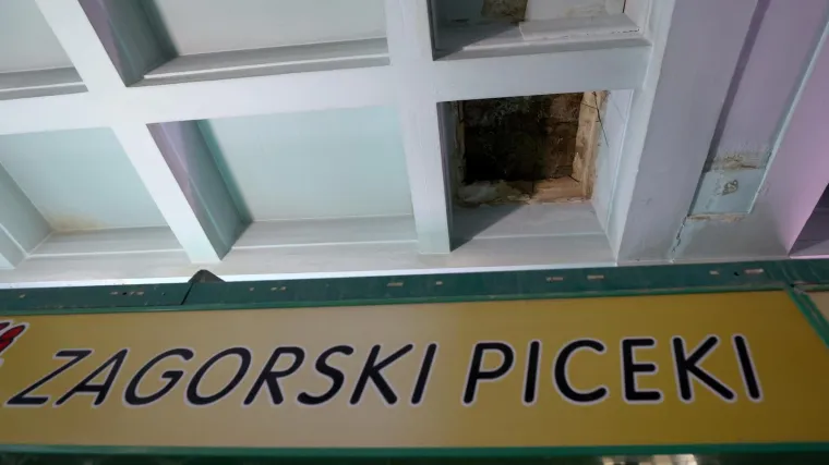 Urušio se strop na zagrebačkom Dolcu! Zatvorili dio tržnice