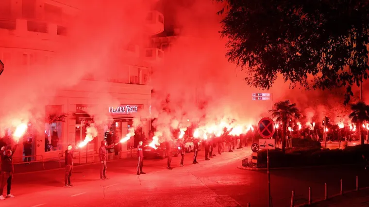 Fotografije obilaze regiju: Ovako je Torcida proslavila rođendan