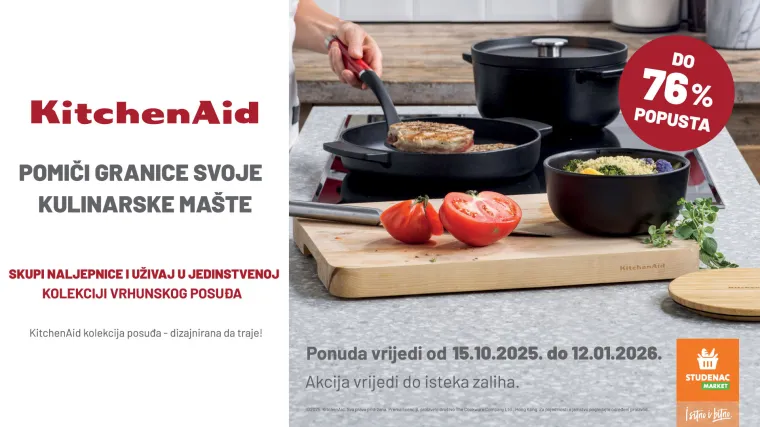 Sakupi naljepnice u Studencu i otkrij čaroliju KitchenAid kuhanja!