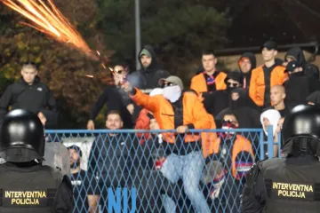 Torcida divljala i raketama gađala Vinkovčane, pojavio se i video