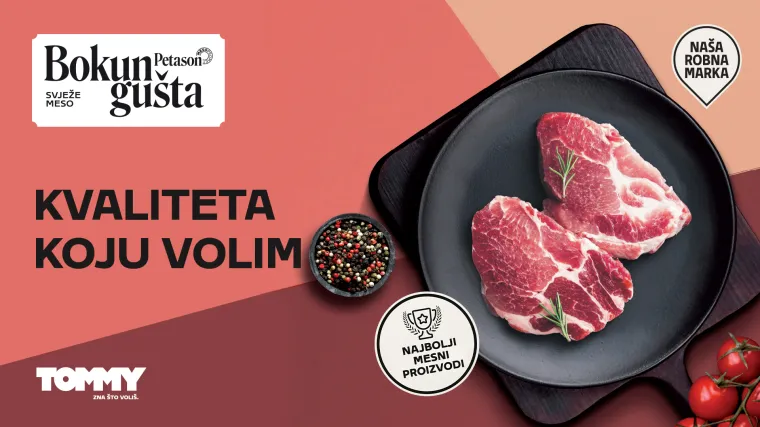 Tommy predstavio novo pakiranje popularnih linija svježeg mesa