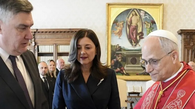Sanja Musić Milanović pazila je na svaki detalj: Kod pape Lava XIV. došla u elegantnom izdanju