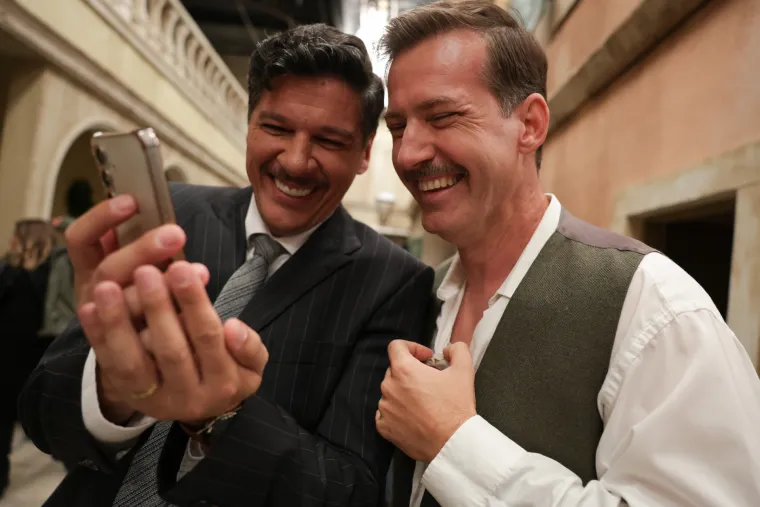 Idila na setu: Sestre Runje postale nerazdvojne, a glumačke legende očarane mladim talentima