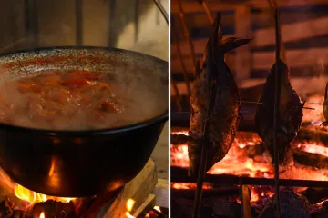 Čiča Mića i zaboravljeni recepti Posavine: Šaran na voštjeru i riblji paprikaš s Mostina