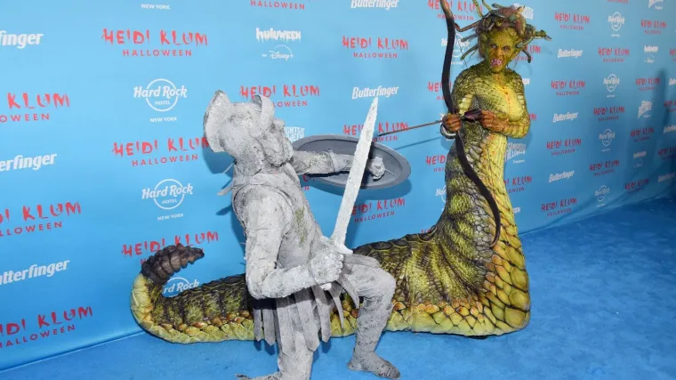 Uspjela je zasjeniti i sablasni kostim Heidi Klum: Leni ukrala pažnju na partyju