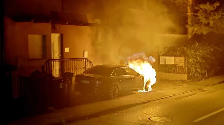 Eksplodirao automobil u Zagrebu!