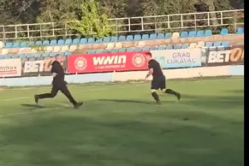 Skandal u nižem rangu: Glavnog suca lovili na terenu, došlo do fizičkog napada