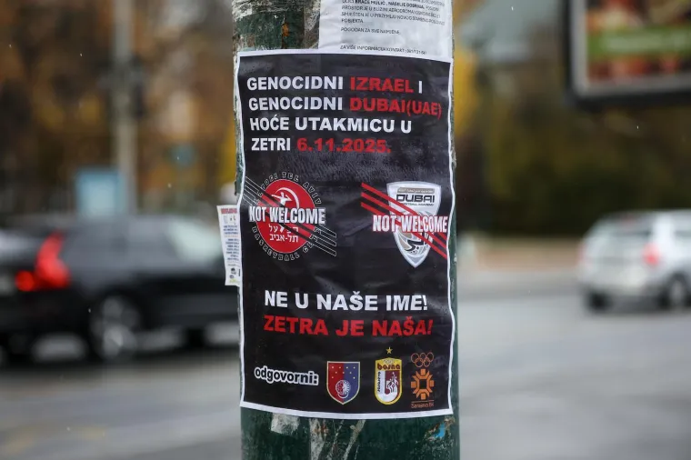U Sarajevu osvanuli plakati i transparenti protiv utakmice momčadi hrvatskog trenera
