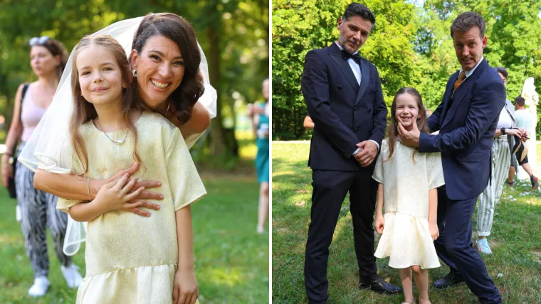 Preslatka Mila zablistala na &Scaron;imunovom i Olginom vjenčanju! Pogledajte predivne fotke