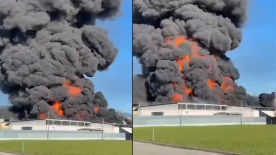 Razbuktao se požar u Svetoj Nedelji, pogledajte zastrašujuću buktinju