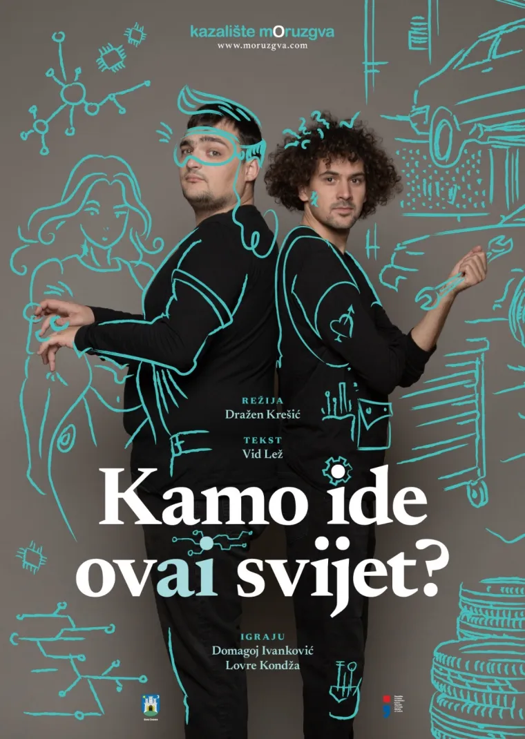 Nova komedija Kazališta Moruzgva stiže u Scenoteku