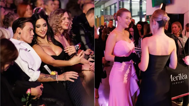 Krema domaće scene na reviji u Zadru: Laura Prgomet smješkala se u društvu Nevena Ciganovića