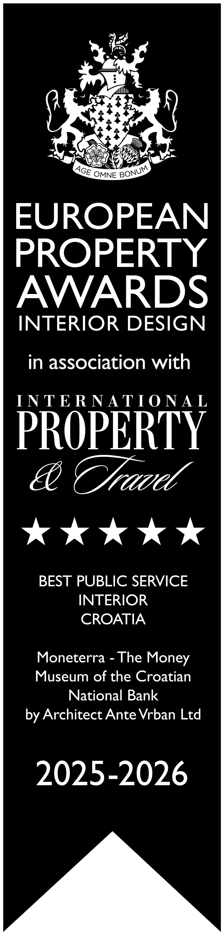 Muzej novca Hrvatske narodne banke, dobitnik prestižne nagrade International Property Awards u Londonu