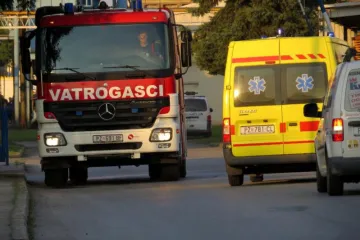 U prodavaonici trgovačkog centra u Požegi buknuo požar: Vatrogasci spriječili širenje